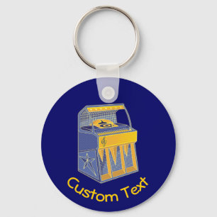 Retro Jukebox Keychain