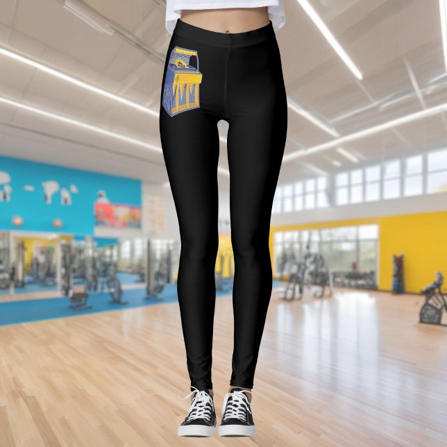Retro Jukebox Leggings (Creator Uploaded)