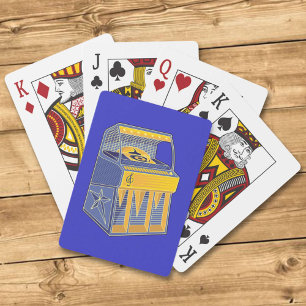 Retro Jukebox Playing Cards