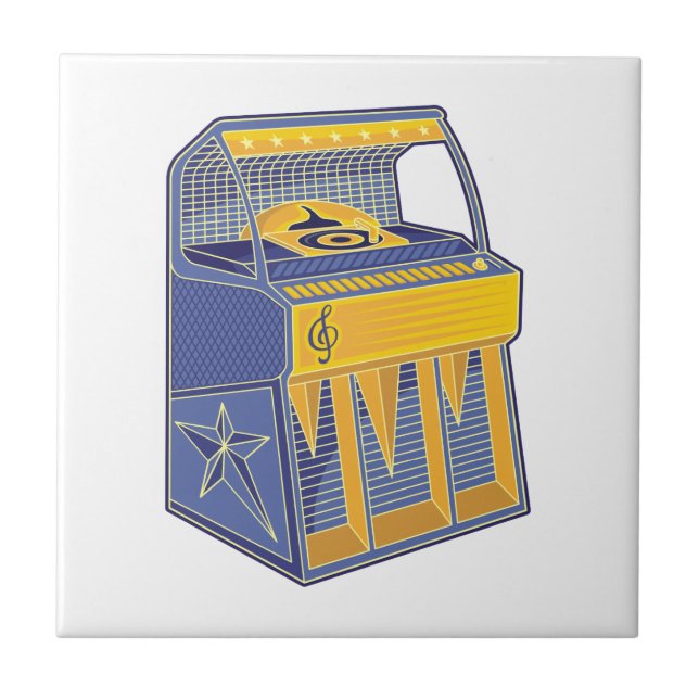 Retro Jukebox Tile (Front)