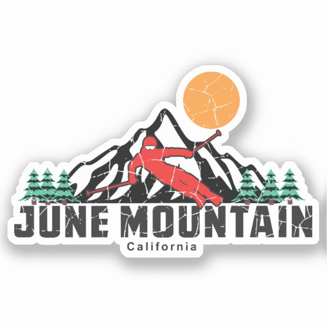 Retro June Mountain Ski (Front)