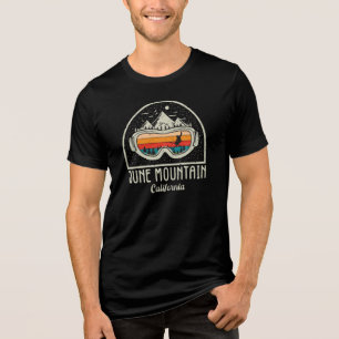 Retro June Mountain Ski Tri-Blend Shirt