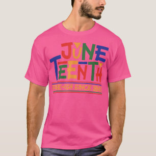 Retro Juneteenth Free-ish Since 1865 Black History T-Shirt