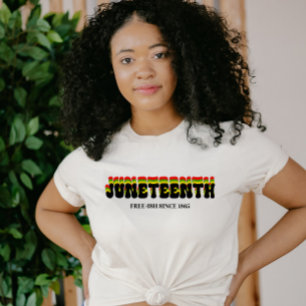 Retro Juneteenth Free-Ish Since 1865 T-Shirt