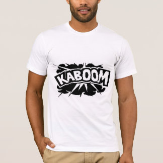 Retro KABOOM! Blast - Black & White T-Shirt