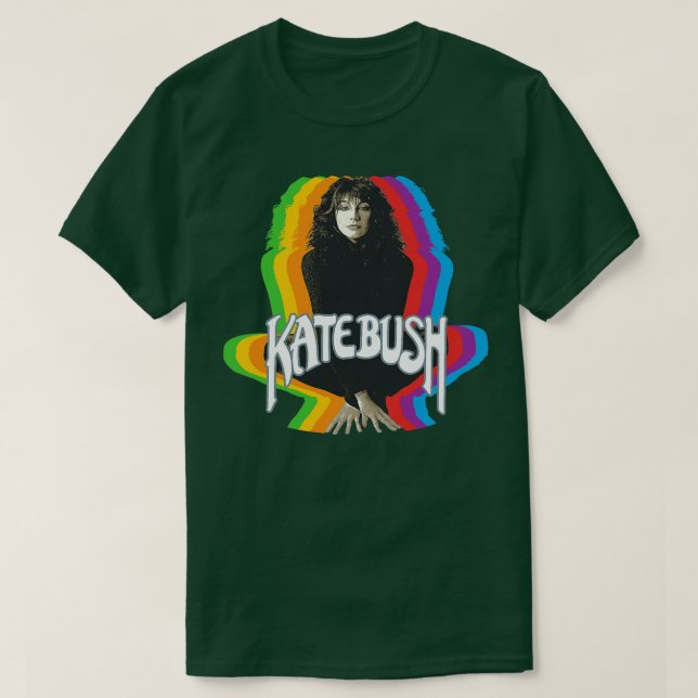 Retro Kate Bush Fanart Design T-Shirt (Design Front)