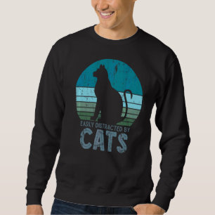 Retro Katze 1 Sweatshirt
