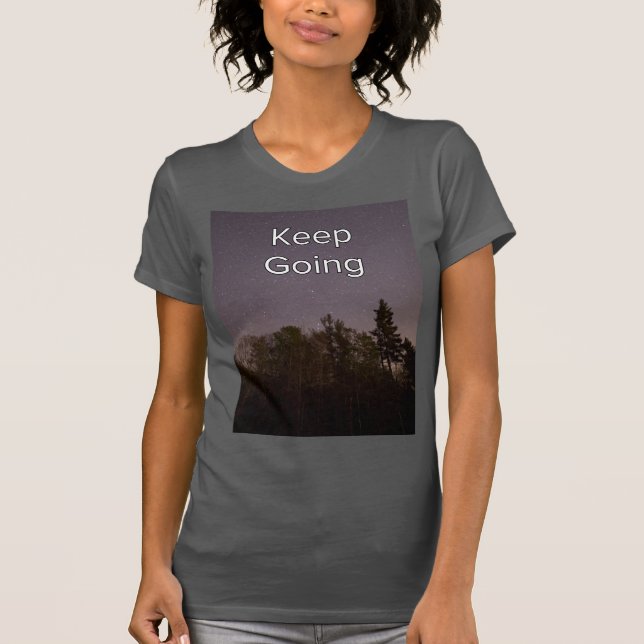 Retro Keep Going T-Shirt (Front)