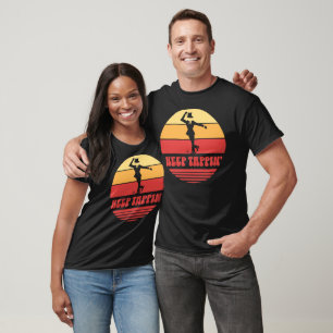 Retro Keep Tappin' Tap Dancer T-Shirt