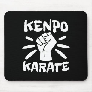 Retro Kenpo Karate Kempo Karate Martial Arts Mouse Mat