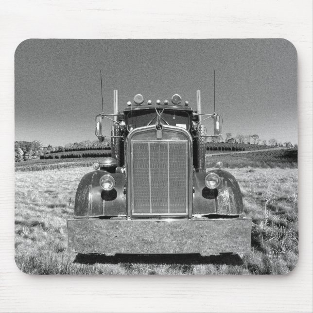 Retro Kenworth Mousepad #1 (Front)