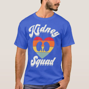 Retro Kidney Team Nephrology Nurse Dialysis Tech T-Shirt