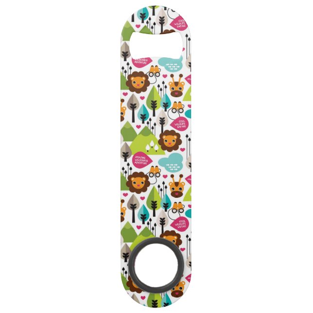 retro kids safari lion wildlife (Front)