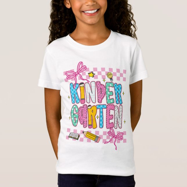 Retro Kindergarten  T-Shirt (Front)