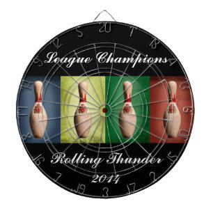 Retro King Pins Dartboard