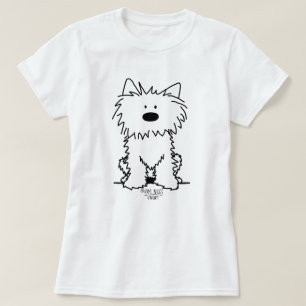 Retro KiniArt Westie T-Shirt