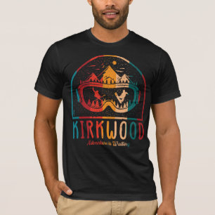 Retro Kirkwood Mountain Ski Adventure T-Shirt