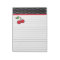 Retro Kitchen Cherry Grocery List Notepad Gift