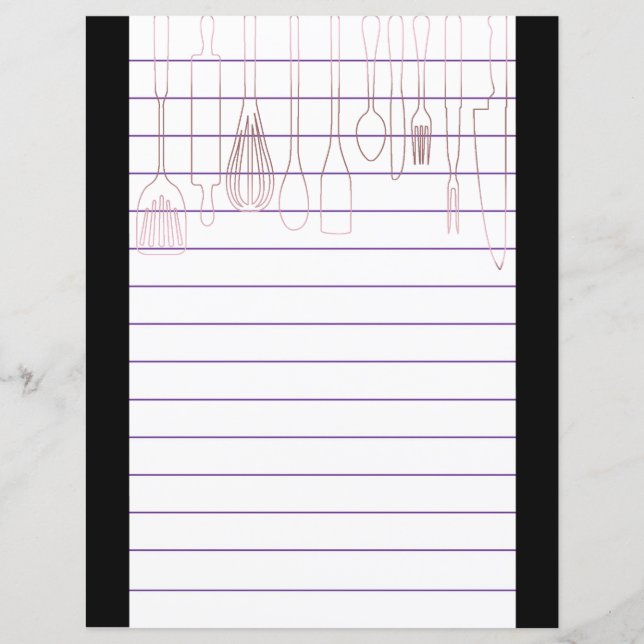 Retro Kitchen Cooking Utensils (Front)