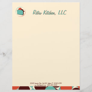 Retro Kitchen Letterhead
