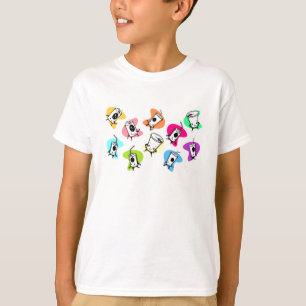 Retro Kitsch Soda People Boomerangs T-Shirt