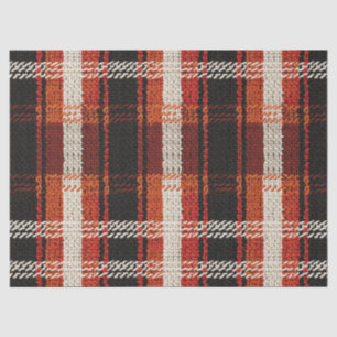 Retro Knit Patchwork - Cosy Autumn Boho Vintage 2 Tissue Paper