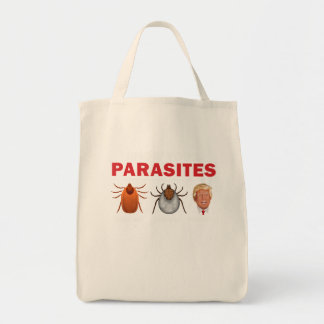 Retro Know Your Parasites Luna Tick Anti Trump 86  Tote Bag