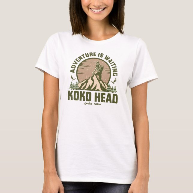 Retro Koko Head Hike  T-Shirt (Front)