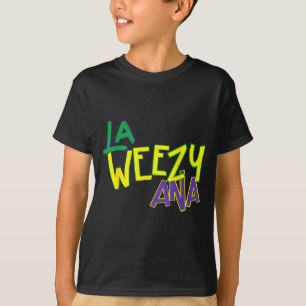 Retro La Weezy Ana Happy Mardi Gras Louisiana New T-Shirt