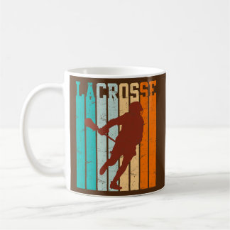 Retro lacrosse  coffee mug