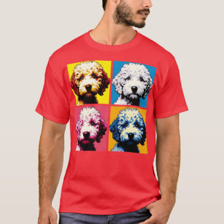 Retro Lagotto Romagnolo Art Cute Puppy T-Shirt
