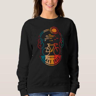 Retro Lake Erie Bike Trail Sweatshirt