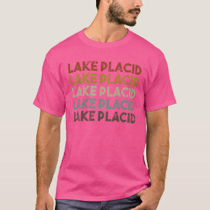 Retro Lake Placid New York funny T-Shirt