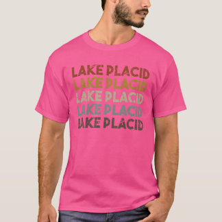 Retro Lake Placid New York funny T-Shirt