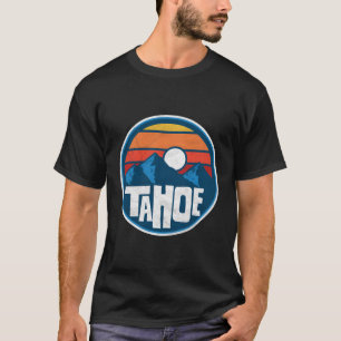 Retro Lake Tahoe Vintage Mountains Graphic T-Shirt