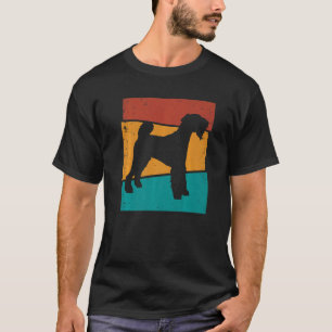 Retro Lakeland Terrier Dog T-Shirt