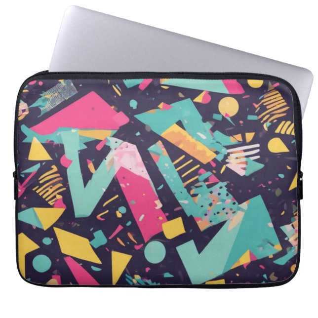 Retro Laptop Sleeve (Front)