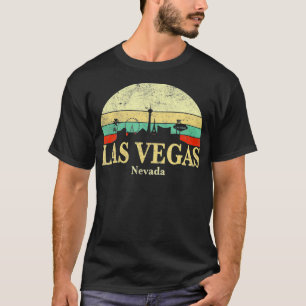 Retro Las Vegas Nevada  Vegas Strip Sin City T-Shirt