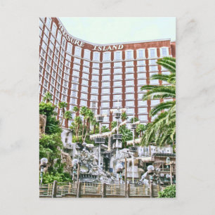 Retro Las Vegas Postcard