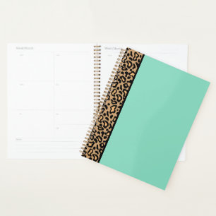 Retro Leopard  Planner Gift