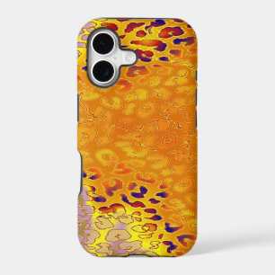 Retro Leopard Print Skin (Yellow, Orange, Grey)
