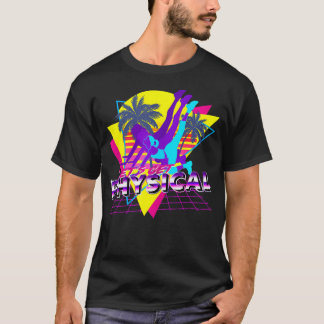 Retro Let'S Get Physical Totally 80'S Workout Fitn T-Shirt