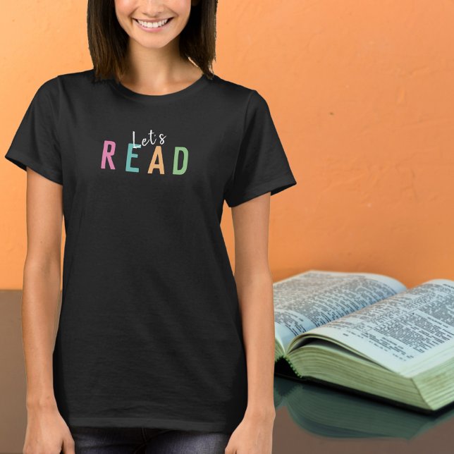 Retro Let's Read custom T-Shirt (Creator Uploaded)