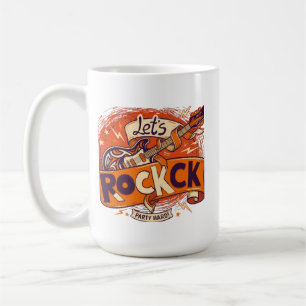 Retro Let's Rock Coffee Mug