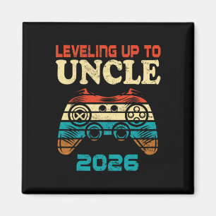 Retro Leveling Up To Uncle 2026 Pregnancy Announce Magnet