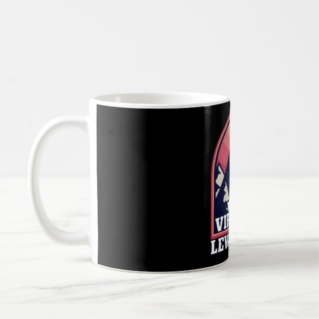 Retro Lewisburg West Virginia � Spirit of Australi Coffee Mug (Left)