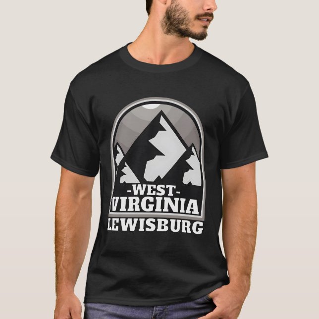 Retro Lewisburg West Virginia � Spirit of Australi T-Shirt (Front)