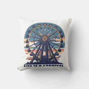 Retro Life is a Carnival Cushion