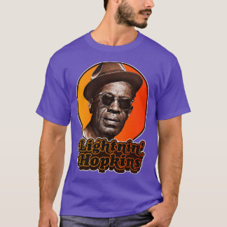 Retro Lightnin Hopkins Tribute T-Shirt