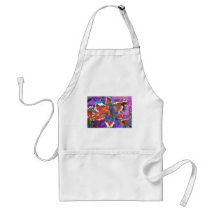 Retro Lily Standard Apron